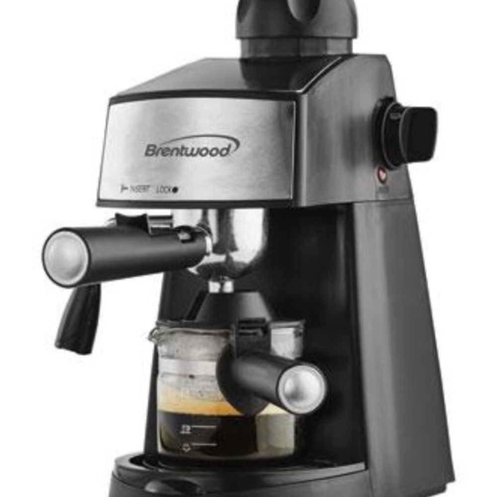 Brentwood Coffee Maker, Cappuccino Maker, Espresso Maker,  Milk Frother